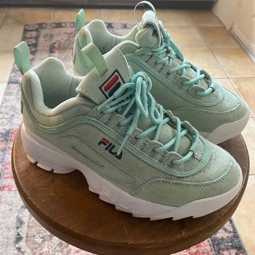 🪐 Mint Green Fila Disruptor 🪐